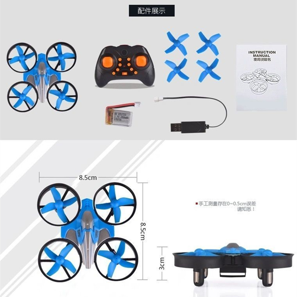 Mini Drone RC com Modo Headles - Eachine Drone E010 avaliação e preço