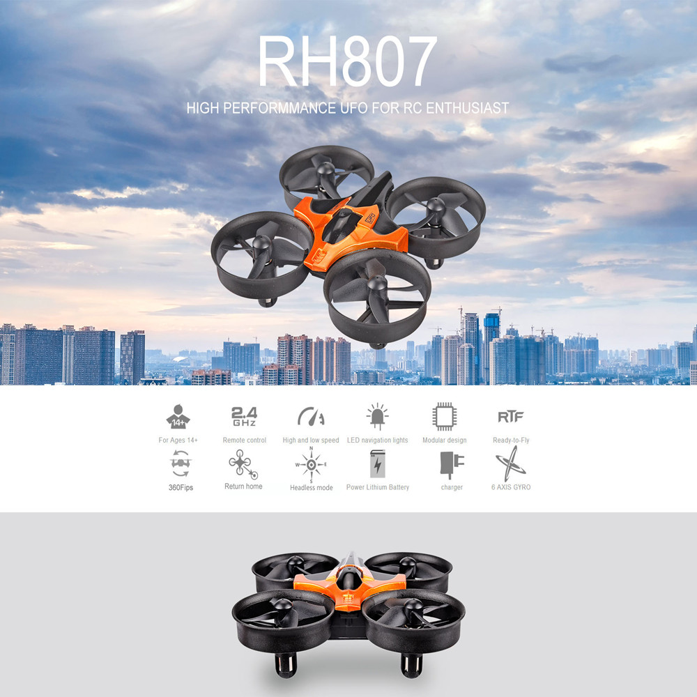 Mini Drone RC com Modo Headles - Eachine Drone E010 avaliação e preço